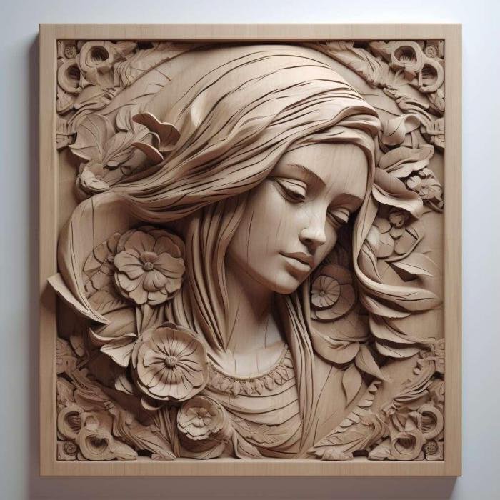 نموذج ثلاثي الأبعاد لآلة CNC 3D Art 